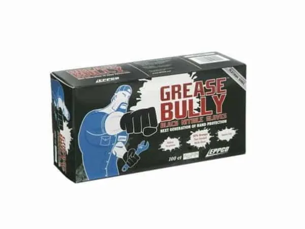 Grease Bully handskar för skydd vid arbete.