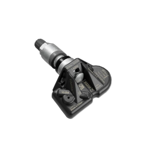 Bild av en TPMS-sensor för däcktryck.
