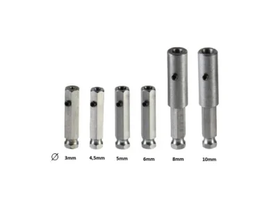 Hexnycklar i olika storlekar från 3mm till 10mm