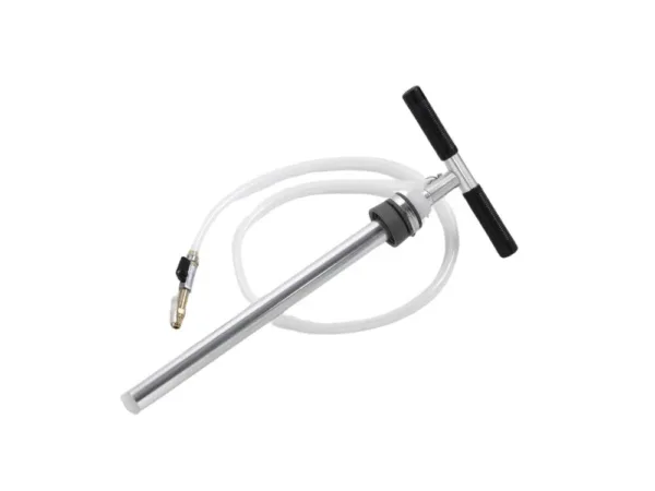 Handpump med slang och handtag
