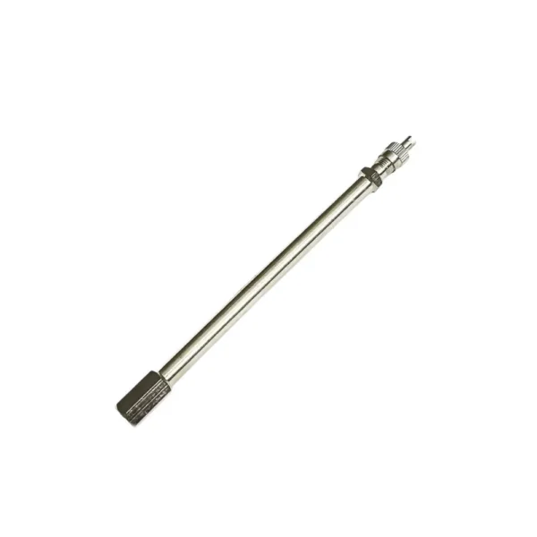 Metallisk gummipumpförlängare med ventilanslutning