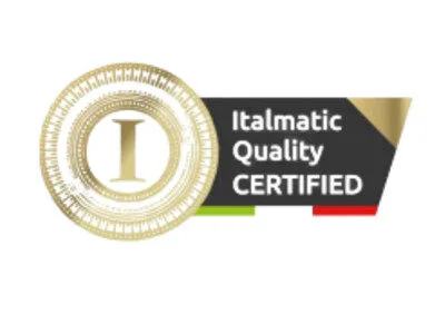 Italmatic kvalitetscertifikat emblem
