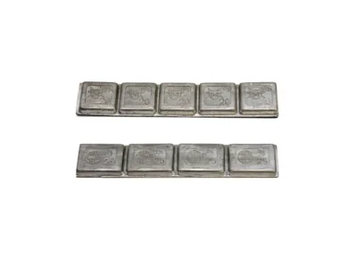 Vikter i metall för balansering av hjul