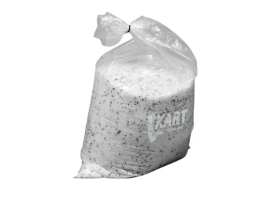 En säck med fossilsand