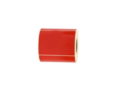 Däcketikett Röd 500st