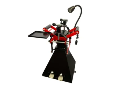 Tryckluftdriven däckspridare