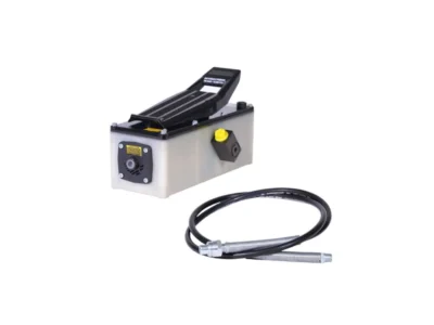Lufthydraulisk Fotpump 700 bar inkl. 3 m Högtrycksslang