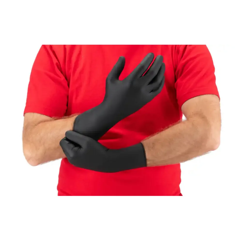 nitrilhandskar mercator moto black, svart, 100 st